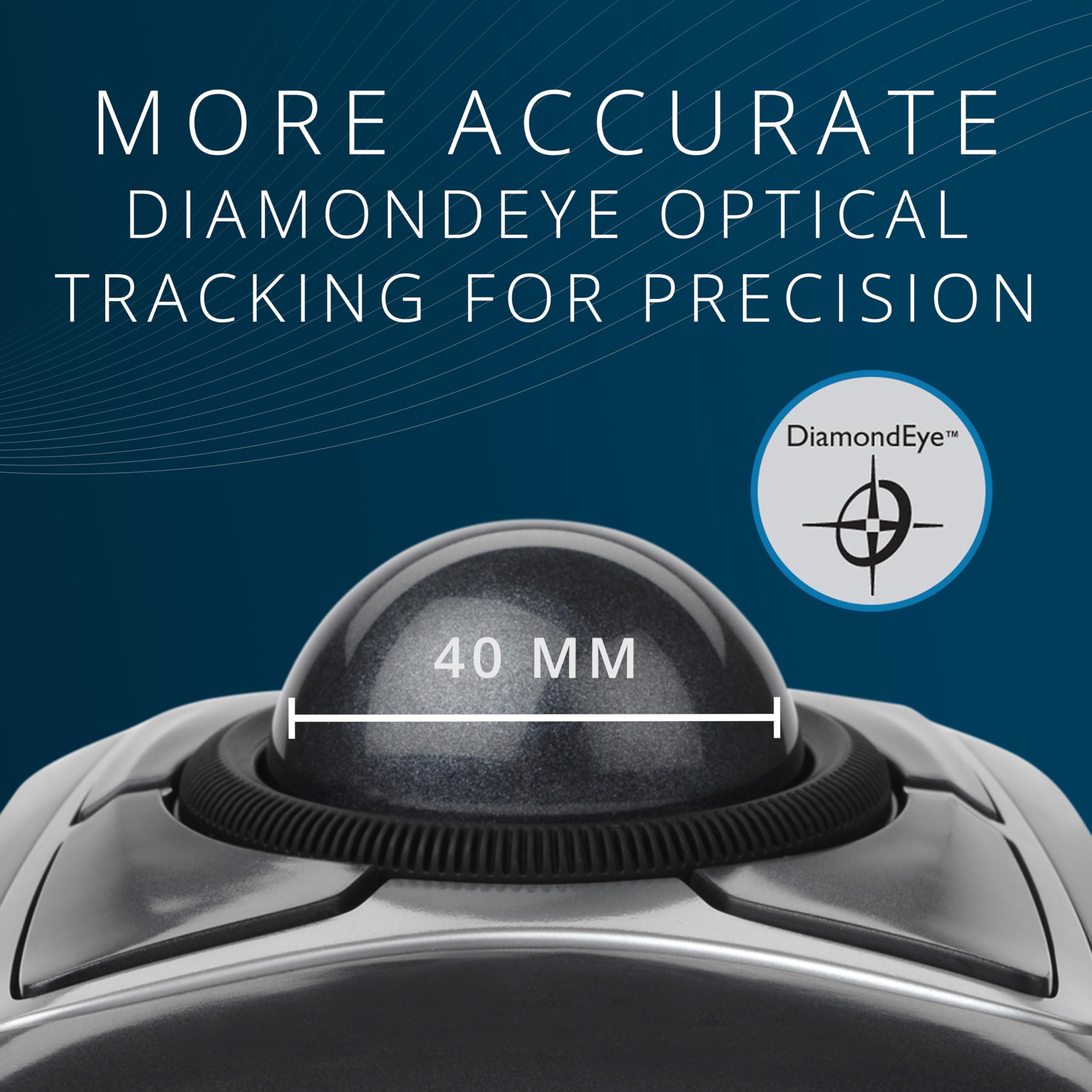 Amazon | ケンジントン Expert Mouse Optical USB Trackball for PC or